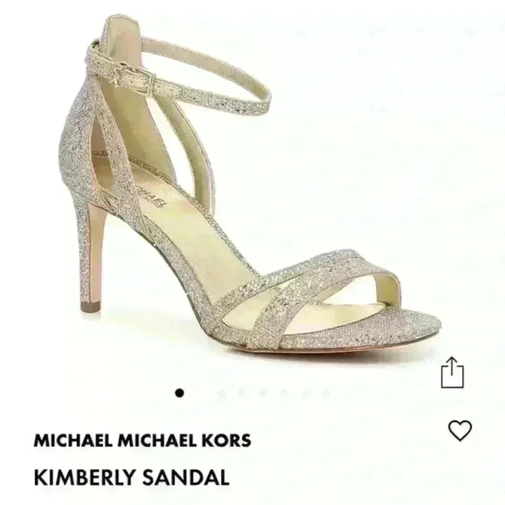 Micheal Kors Kimberly Sandal Heels‎